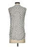Bella Dahl 100% Rayon Silver Tank Top Size S - photo 2