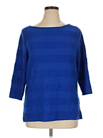 St. John's Bay 3/4 Sleeve Top (view 1)