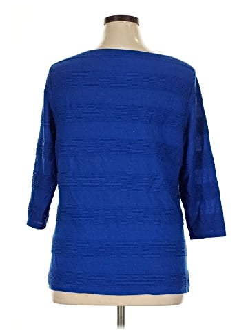 St. John's Bay 3/4 Sleeve Top (view 2)