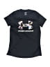 Under Armour 100% Polyester Black Active T-Shirt Size M (youth) - photo 1