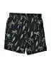 Tea 100% Cotton Print Green Board Shorts Size 10 - photo 1