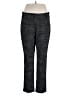 Peck & Peck Tweed Black Active Pants Size 16 - photo 1