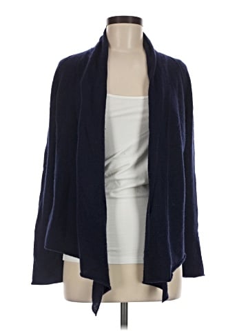 Aqua Cashmere Cardigan (view 1)