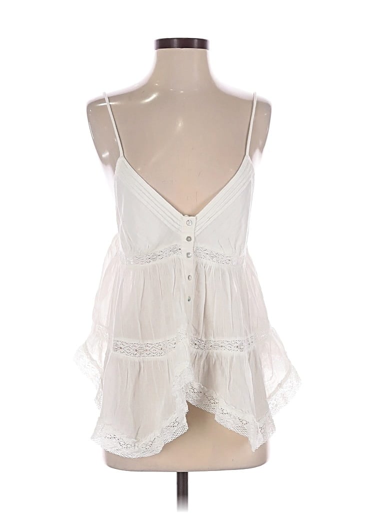 Zara Sleeveless Blouse In White