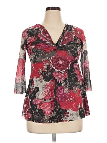 Johnny Heaven 3/4 Sleeve Blouse (view 1)