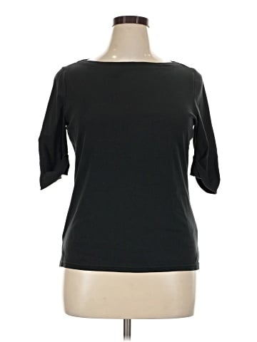 Lauren by Ralph Lauren 3/4 Sleeve T-Shirt (view 1)