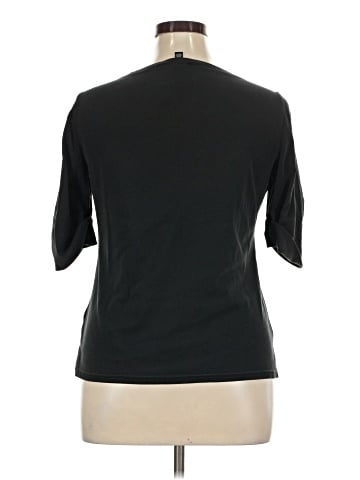 Lauren by Ralph Lauren 3/4 Sleeve T-Shirt (view 2)