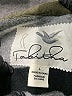 Tabitha Color Block Stripes White Green Poncho Size L - photo 7