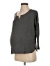 Hatch Gray Long Sleeve Henley Size Sm Maternity (1) - photo 1