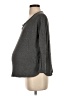 Hatch Gray Long Sleeve Henley Size Sm Maternity (1) - photo 5