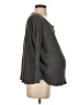Hatch Gray Long Sleeve Henley Size Sm Maternity (1) - photo 4
