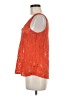 Volcom Orange Sleeveless Blouse Size M - photo 5