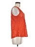 Volcom Orange Sleeveless Blouse Size M - photo 4