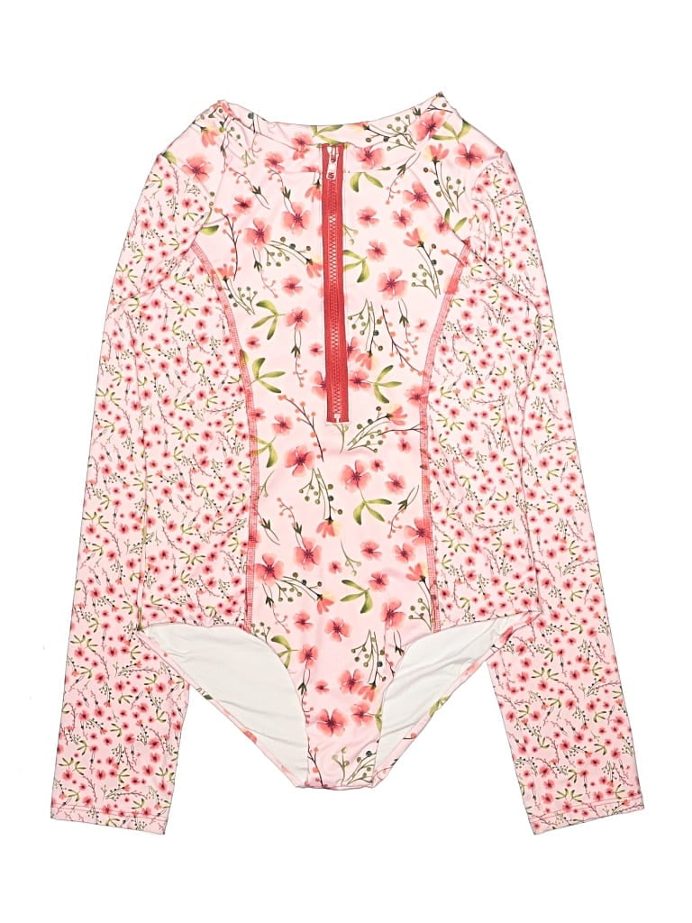 Pre-owned Submarine Wetsuit In Pink