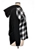 No Boundaries 100% Recycled Polyester Plaid Gray Cardigan Size XL - photo 4