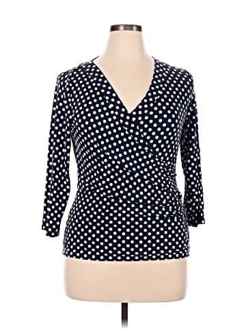 Lauren by Ralph Lauren 3/4 Sleeve Blouse (view 1)