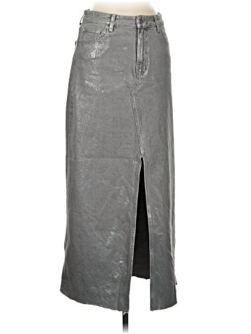 Pull&Bear Faux Leather Skirt (view 1)
