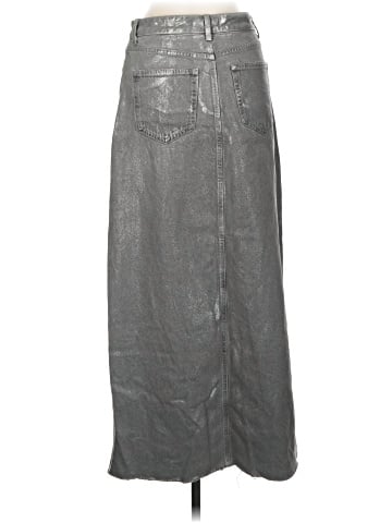 Pull&Bear Faux Leather Skirt (view 2)