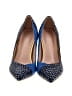Unbranded Houndstooth Blue Heels Size EU 36 - photo 2