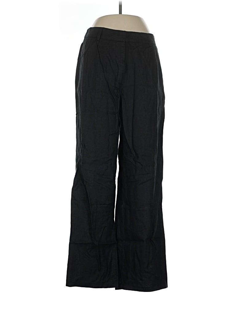 Quince Linen Pants In Black