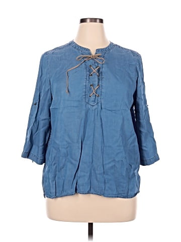 Ruby Rd. 3/4 Sleeve Blouse (view 1)