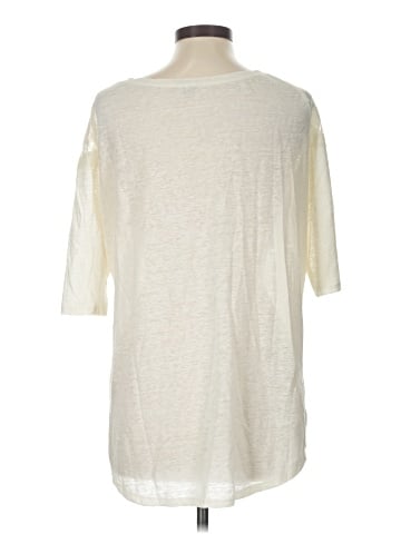 Bordeaux 3/4 Sleeve T-Shirt (view 2)