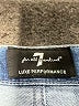 7 For All Mankind Stars Blue Jeans Size 33 waist - photo 7