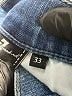 7 For All Mankind Stars Blue Jeans Size 33 waist - photo 9