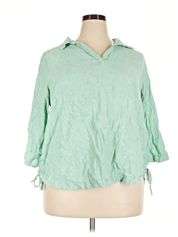 Isaac Mizrahi New York 3/4 Sleeve Blouse (view 1)