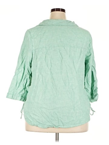 Isaac Mizrahi New York 3/4 Sleeve Blouse (view 2)