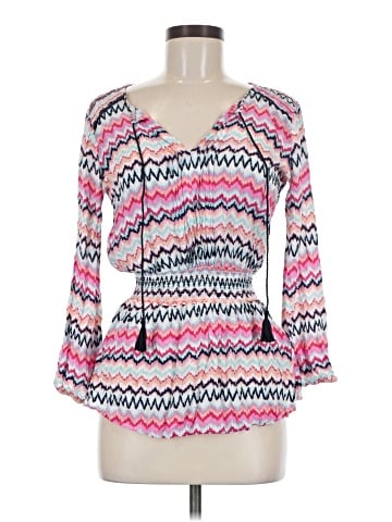 Divided by H&M 3/4 Sleeve Blouse (view 1)