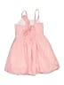 Rare Editions 100% Polyester Checkered-gingham Pink Dress Size 12 - photo 2