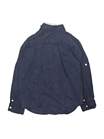 Janie and Jack Long Sleeve Button-Down Shirt (view 2)