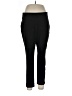 Andrew Marc Solid Black Active Pants Size L - photo 1