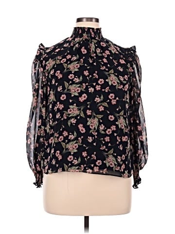 1.State 3/4 Sleeve Blouse (view 1)