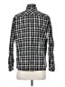 Hatch 100% Cotton Checkered-gingham Black Long Sleeve Button-Down Shirt Size Sm Maternity (1) - photo 2