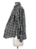 Hatch 100% Cotton Checkered-gingham Black Long Sleeve Button-Down Shirt Size Sm Maternity (1) - photo 5