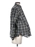 Hatch 100% Cotton Checkered-gingham Black Long Sleeve Button-Down Shirt Size Sm Maternity (1) - photo 4