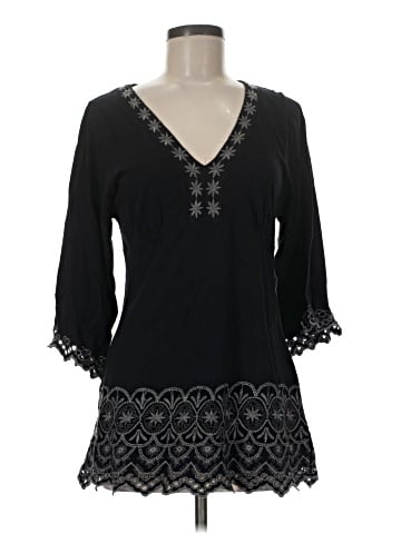 Vertigo Paris 3/4 Sleeve Blouse (view 1)
