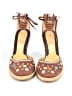 Via Spiga Brown Wedges Size 8 - photo 2
