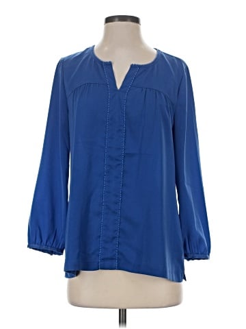 J.Crew Factory Store 3/4 Sleeve Blouse (view 1)