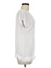 Cato White Short Sleeve Top Size M - photo 4