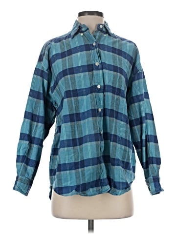 Allen Allen Long Sleeve Button-Down Shirt (view 1)