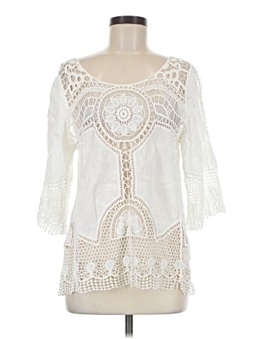 Adiva 3/4 Sleeve Blouse (view 1)