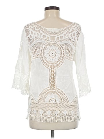 Adiva 3/4 Sleeve Blouse (view 2)