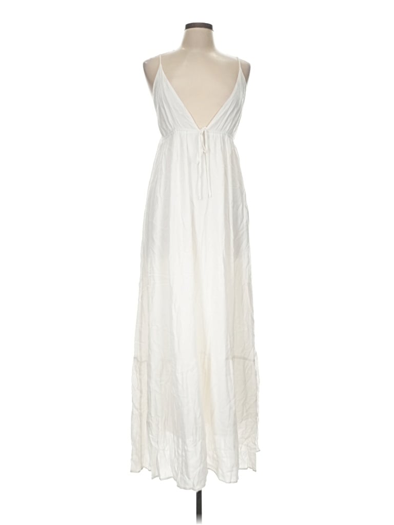 Pre-owned Papermoon Casual Dress In Ivory