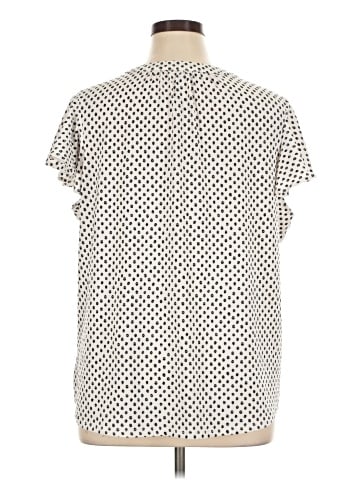 Adrianna Papell Short Sleeve Blouse (view 2)