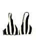 Volcom Stripes Black Swimsuit Top Size M - photo 1