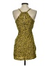 BCBGeneration 100% Polyester Yellow Sleeveless Top Size 2 - photo 2