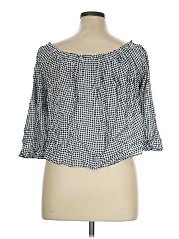 FASHION TO FIGURE 3/4 Sleeve Blouse (view 2)